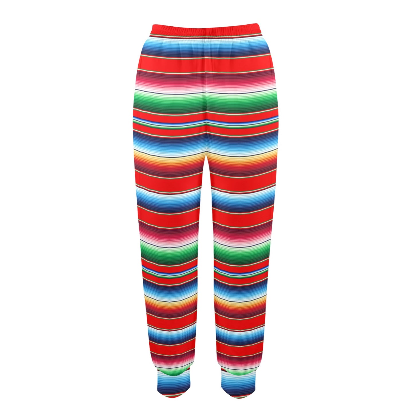Serape Print Women's Casual Track Pants