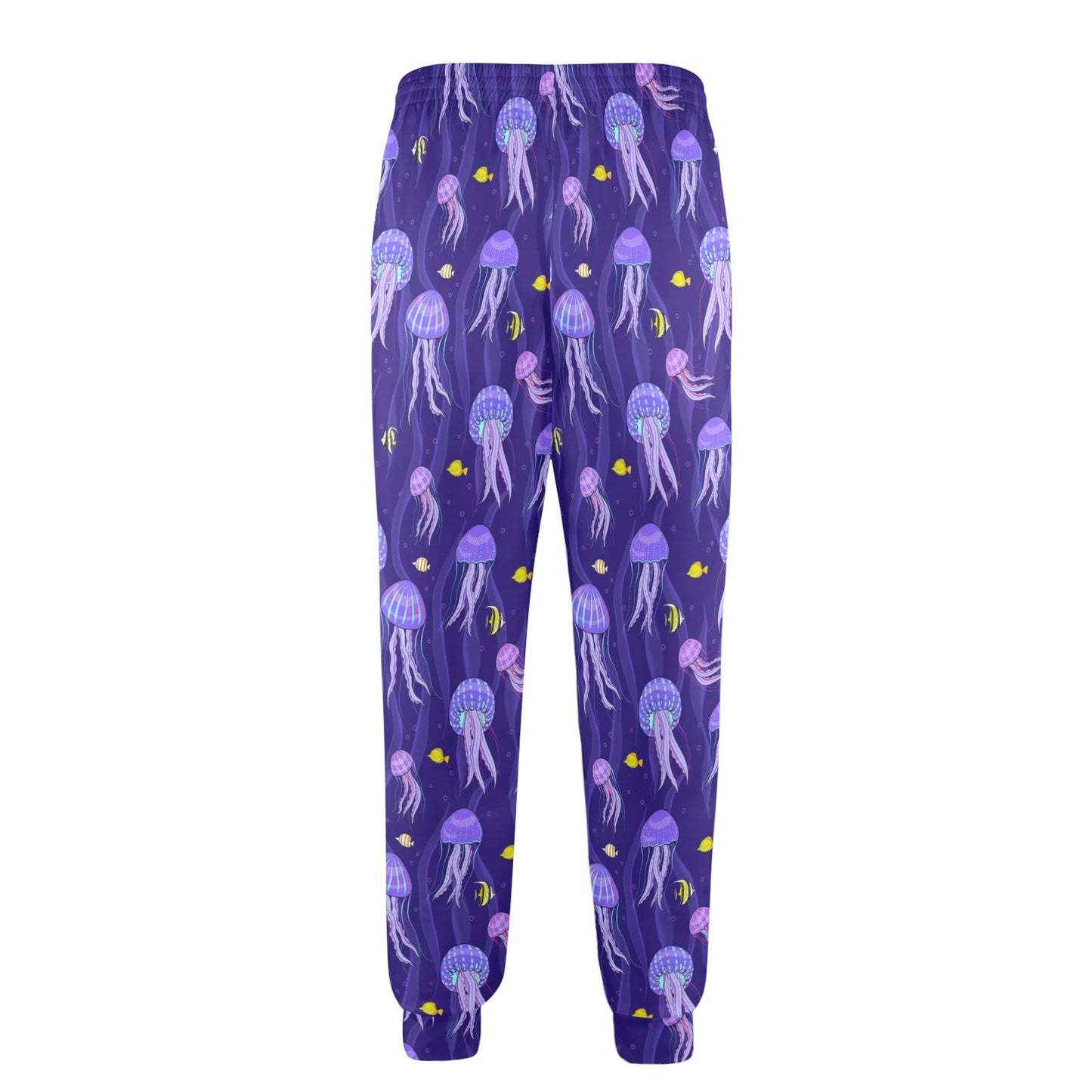 Jellyfish Style Print Men's Casual Track Pants