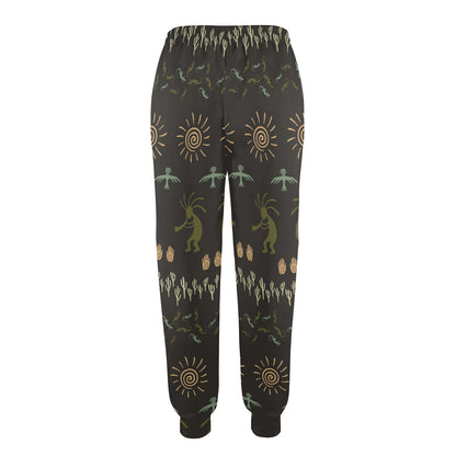 Mayan Pattern Print Design 04 Women's Casual Track Pants