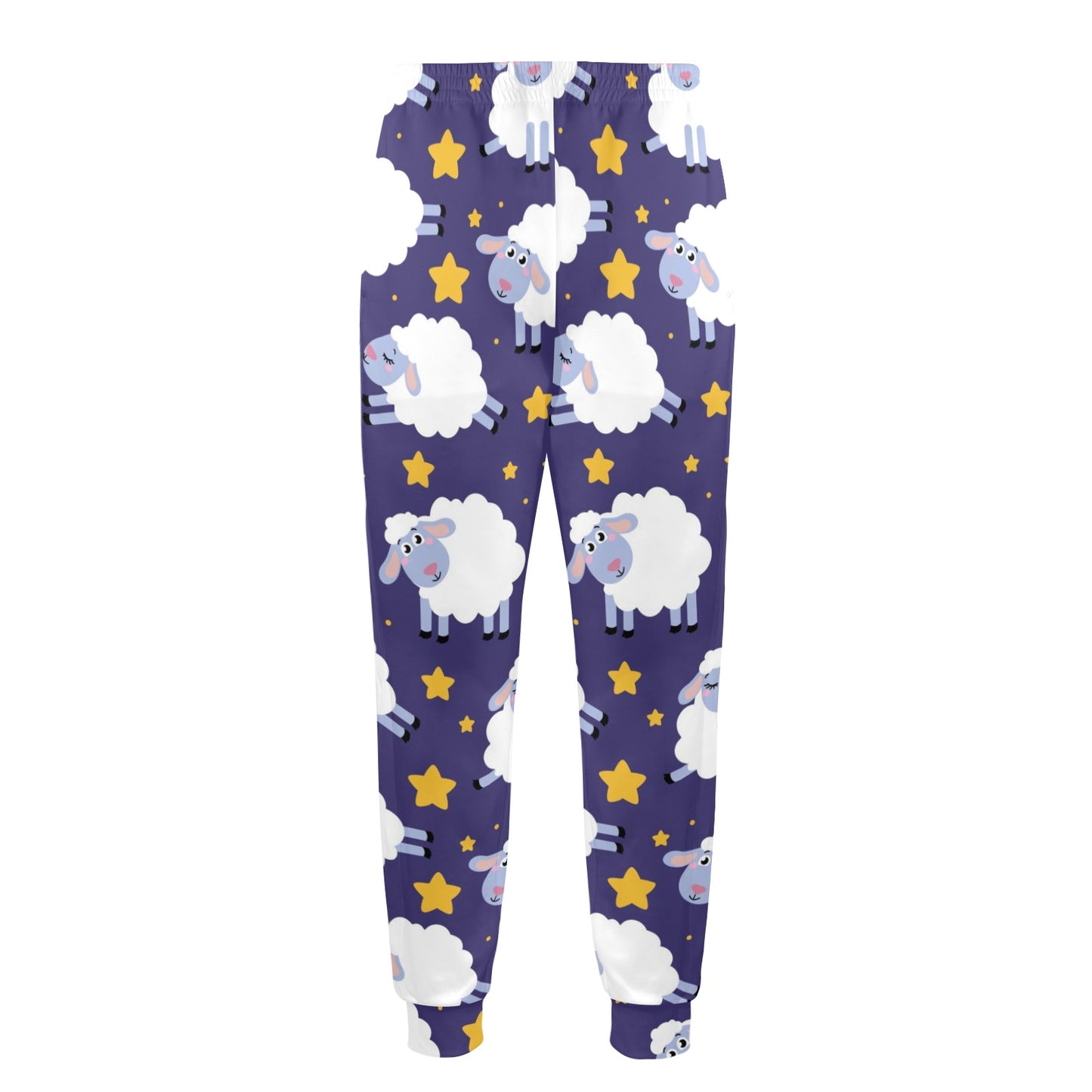 Sheep Pattern Print Design 03 Men's Casual Track Pants