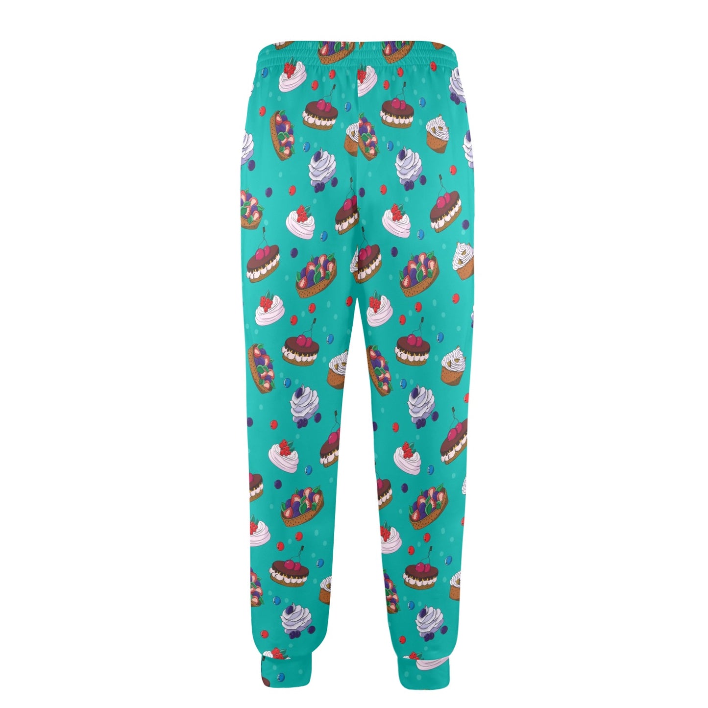 Cake Pattern Print Design 07 Men's Casual Track Pants