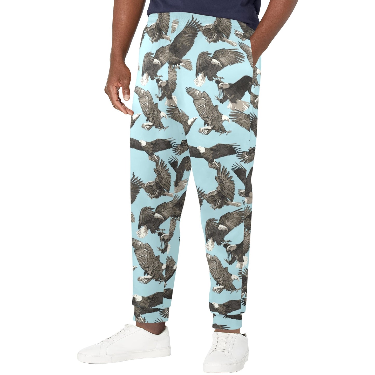 eagles Design Print Pattern JJ0154 Men's Casual Track Pants