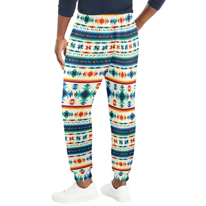 Aztec Pattern Print Design 02 Men's Casual Track Pants