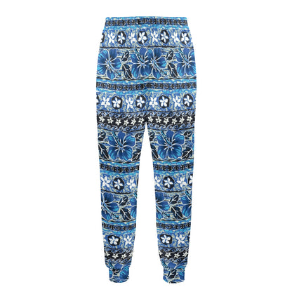 Hawaiian Themed Pattern Print Design H012 Men's Casual Track Pants