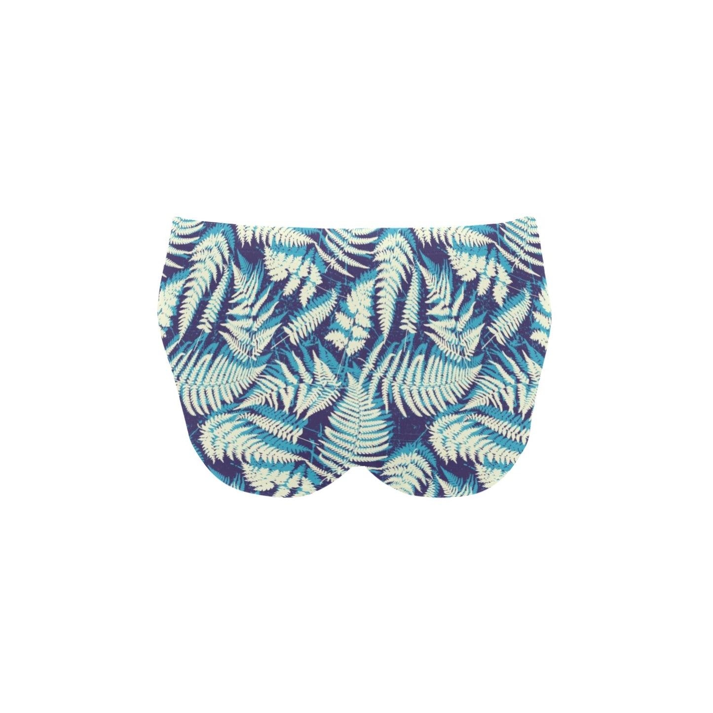 Fern Leave Summer Print Pattern Men's Swimming Briefs