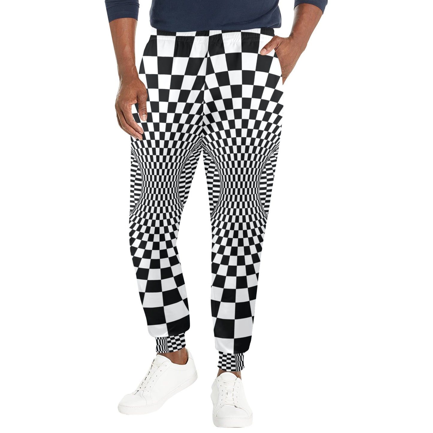 Optical illusion Projection Torus Men's Casual Track Pants
