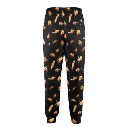 Goldfish Print Design LKS402 Men's Casual Track Pants