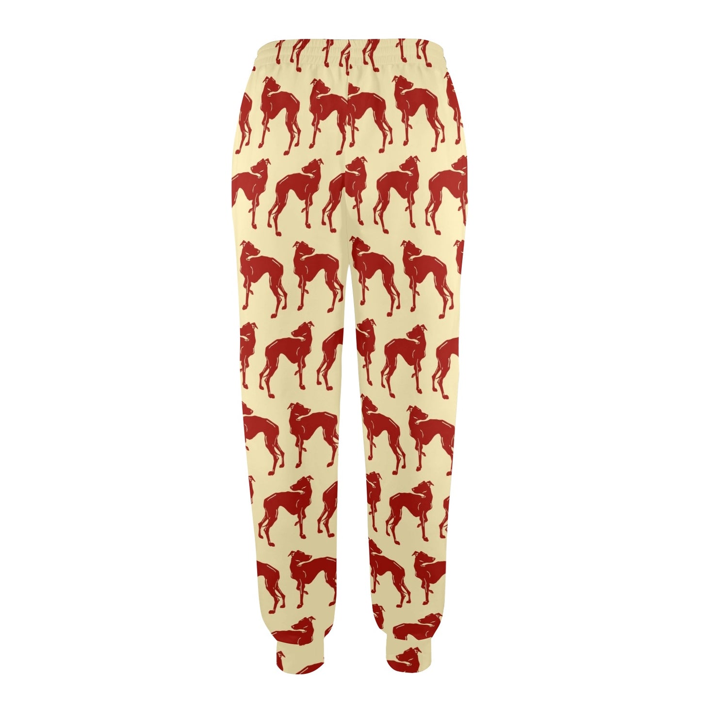 Greyhounds Design Print Pattern JJ0294 Women's Casual Track Pants