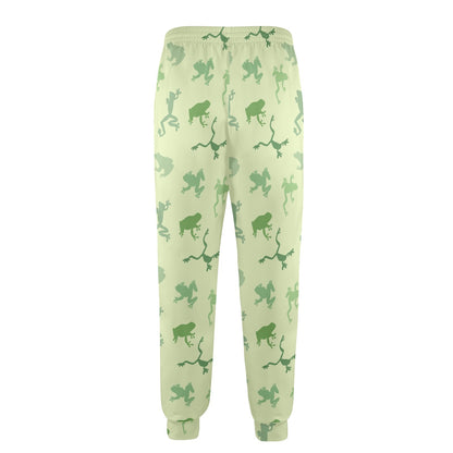 frog Design Print Pattern JJ0231 Men's Casual Track Pants