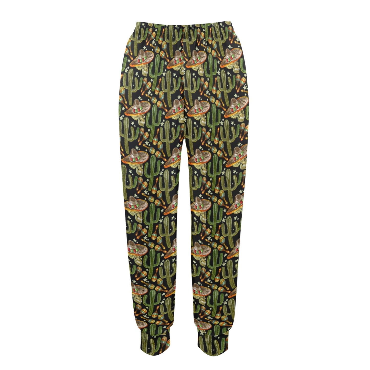 Western Style Print Women's Casual Track Pants
