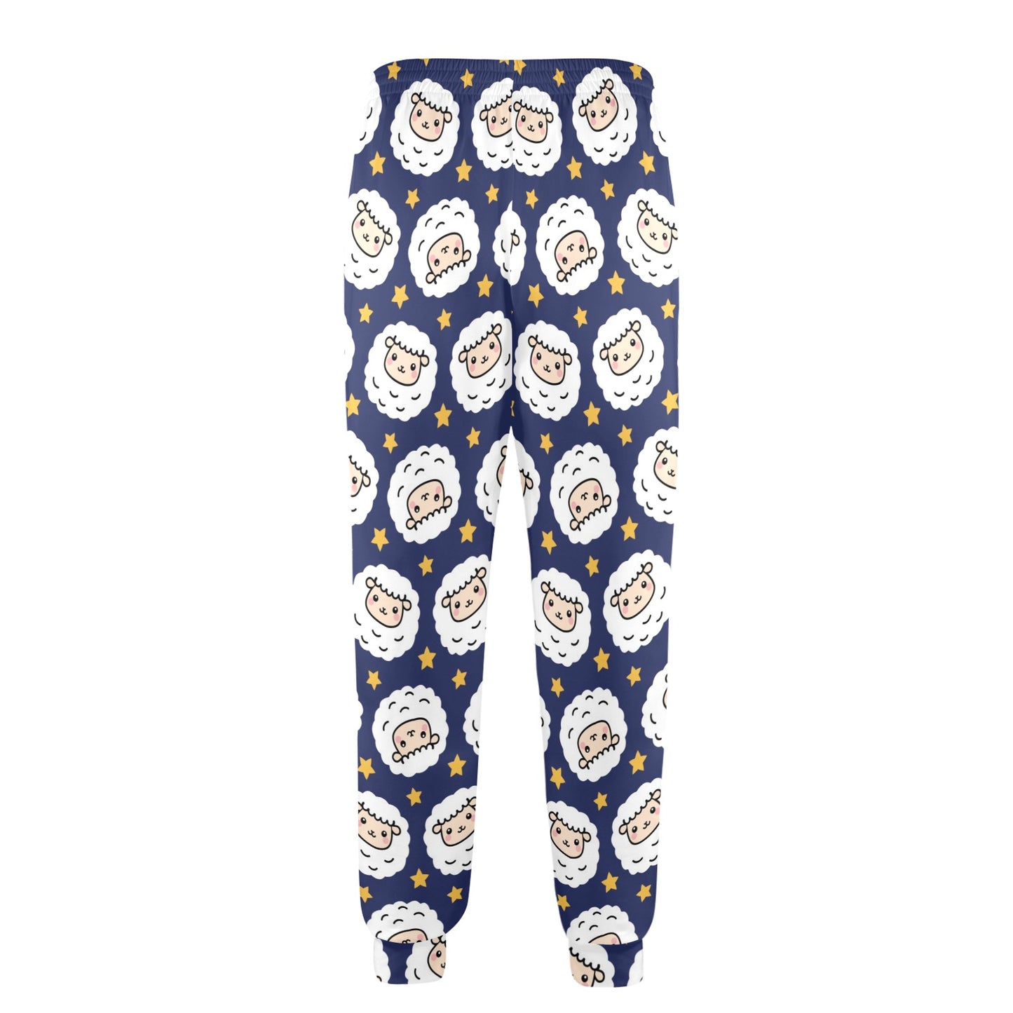 Sheep Print Design LKS402 Men's Casual Track Pants