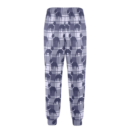 French Bulldogs Design Print Pattern JJ0227 Men's Casual Track Pants