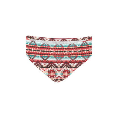 Aztec Western Style Print Pattern Men's Swimming Briefs