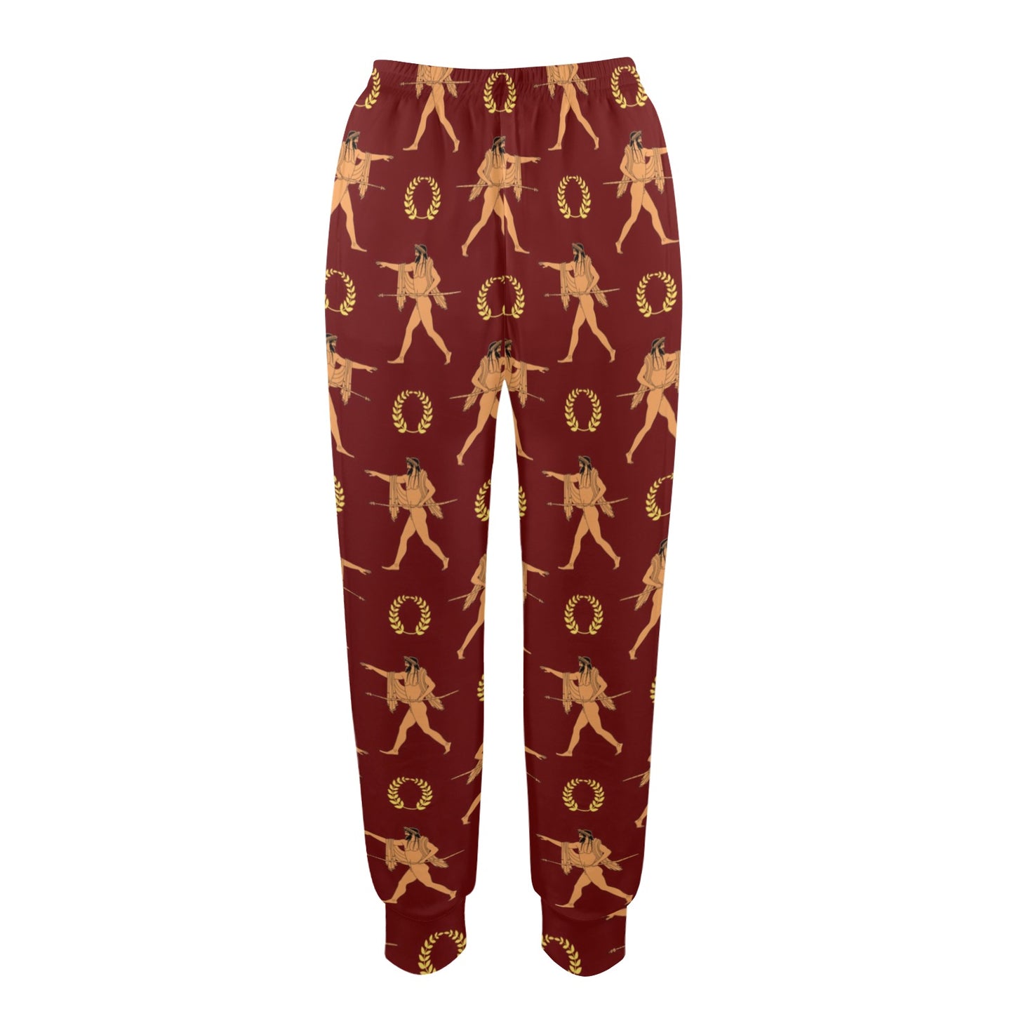 Ancient Greek Print Design LKS307 Women's Casual Track Pants