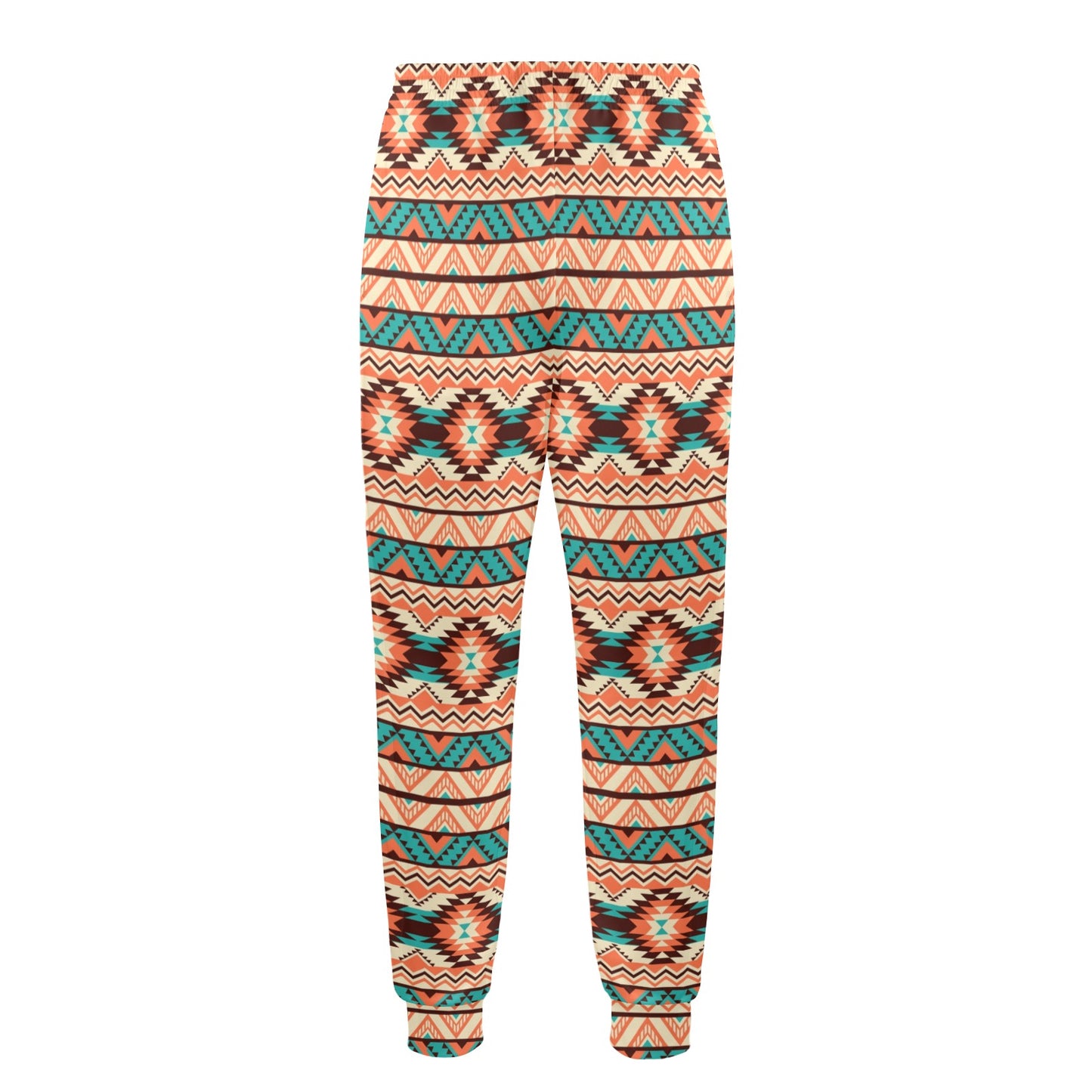 Navajo Western Style Print Pattern Men's Casual Track Pants