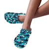 Beach Wave Design Print Unisex Clogs Shoes