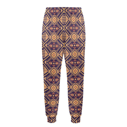 Aztec Pattern Print Design 09 Men's Casual Track Pants