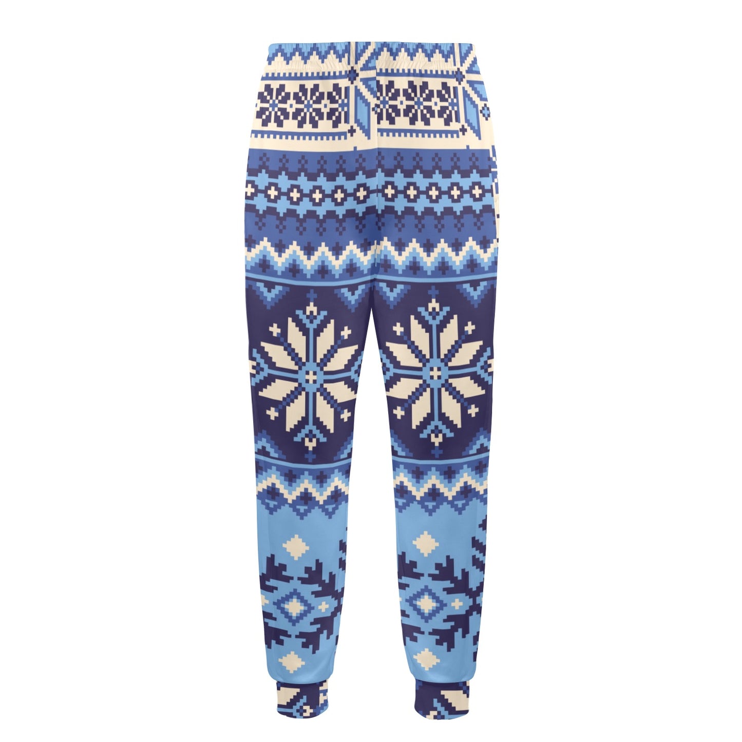 Nordic Pattern Print Design A04 Men's Casual Track Pants