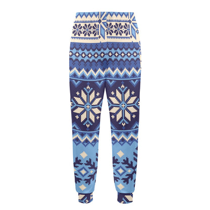 Nordic Pattern Print Design A04 Men's Casual Track Pants