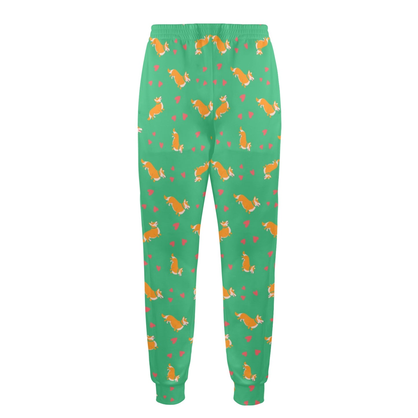 Cardigan Welsh Corgis Pattern Print Design 03 Men's Casual Track Pants