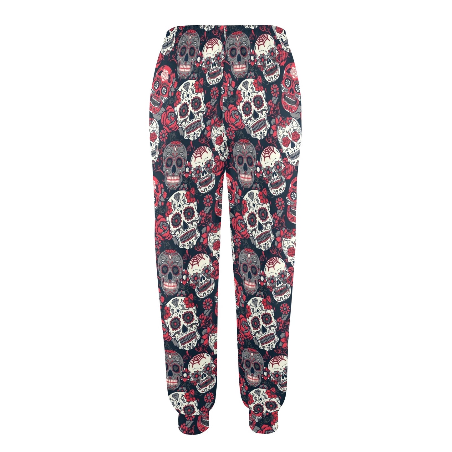 Sugar Skull Print Design LKS303 Women's Casual Track Pants