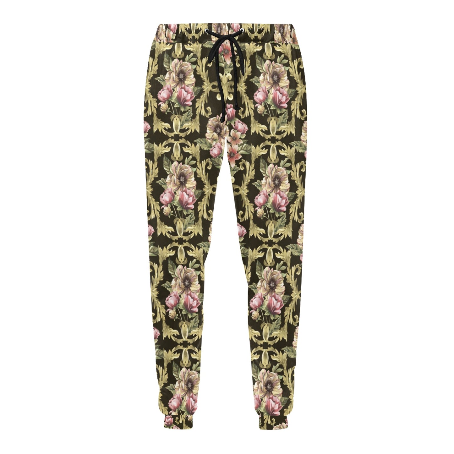Baroque Pattern Print Design 02 Men's Sweatpants