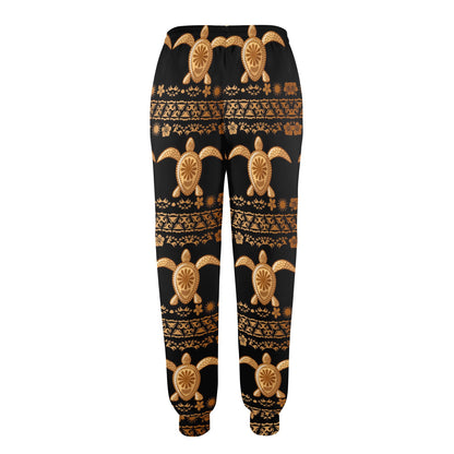 Tribal Sea turtle Polynesian Hawaiian Women's Casual Track Pants