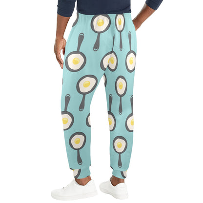 egg Design Print Pattern JJ0165 Men's Casual Track Pants