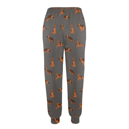 German Shepherd Design Print Pattern JJ0259 Women's Casual Track Pants