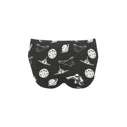 Space Astronauts Print Men's Swimming Briefs