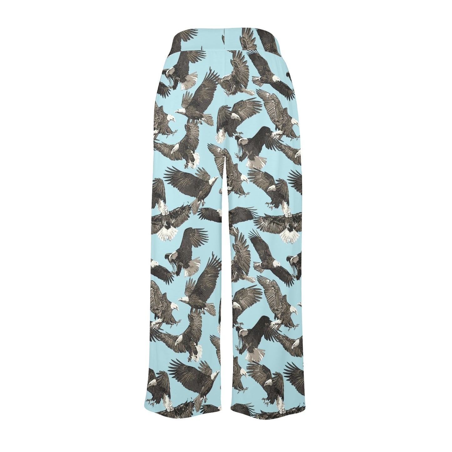 eagles Design Print Pattern JJ0154 Women's Wide Leg Lounge Pants