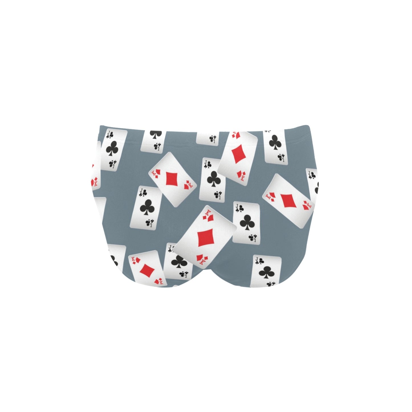 Poker Cards Pattern Print Design A05 Men's Swimming Briefs