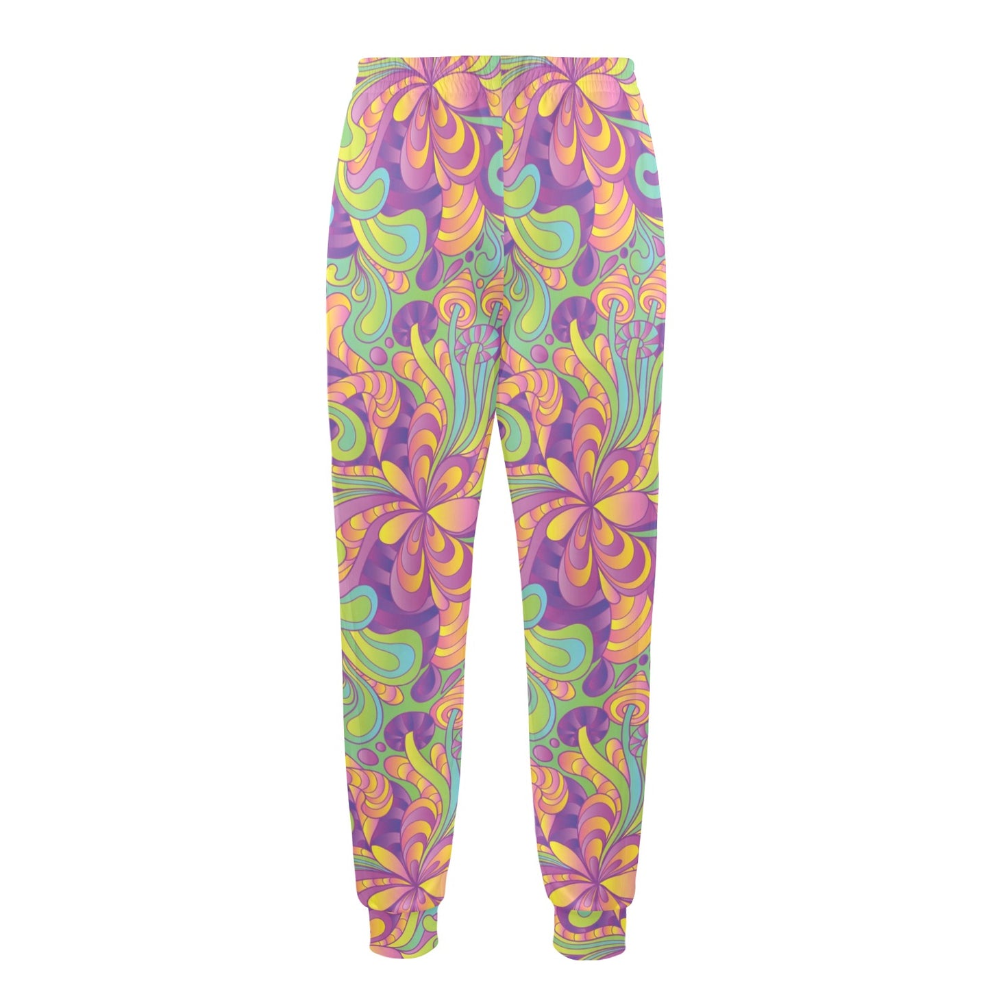 Psychedelic Mushroom Pattern Print Design A05 Men's Casual Track Pants