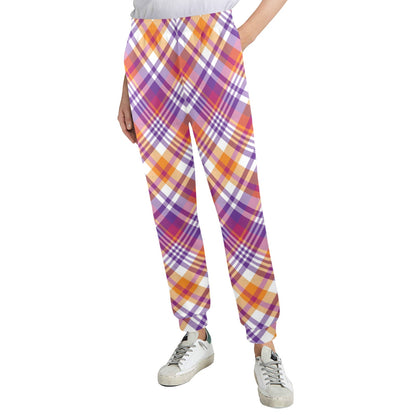 Madras Pattern Print Design 02 Women's Casual Track Pants