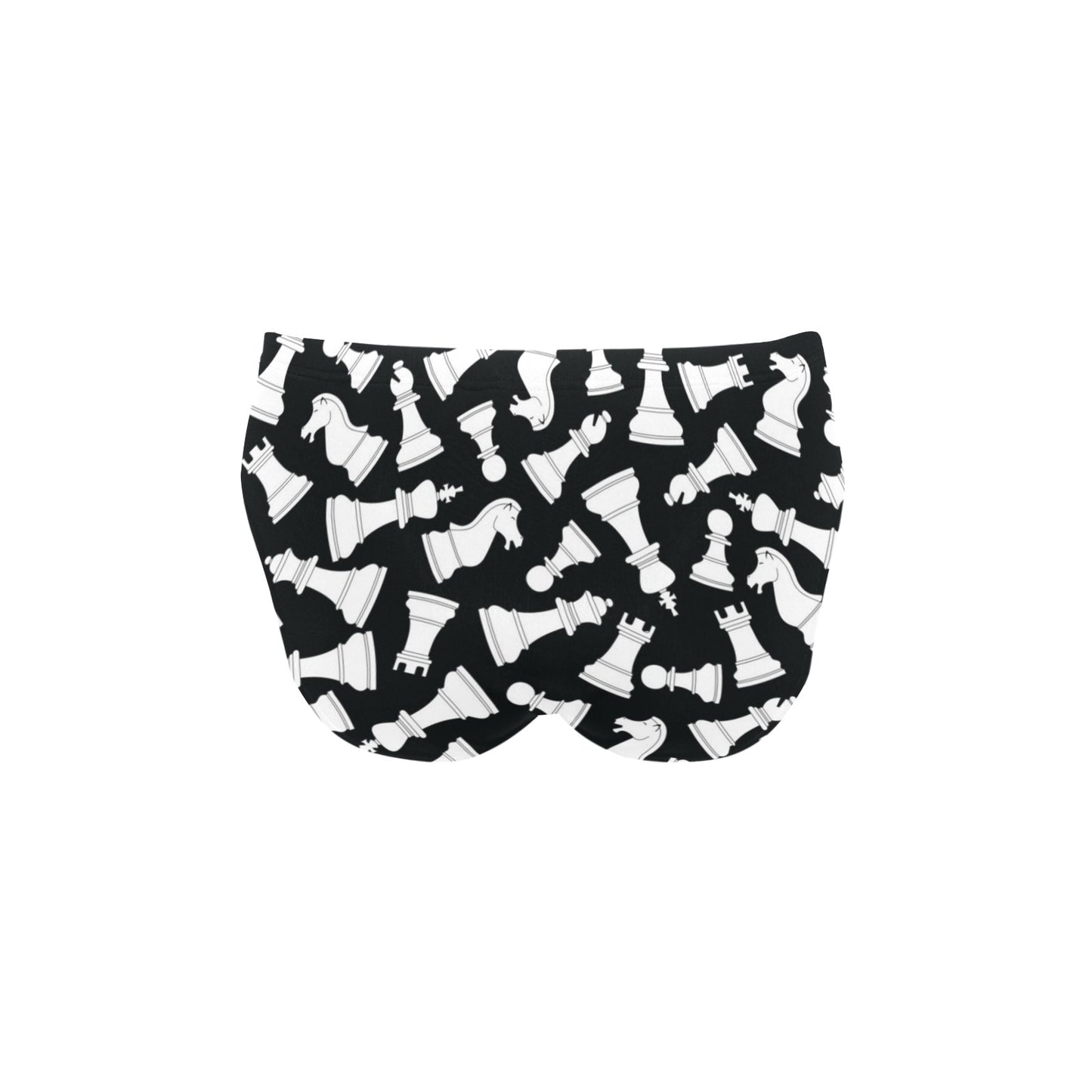 Chess Pattern Print Design 01 Men's Swimming Briefs