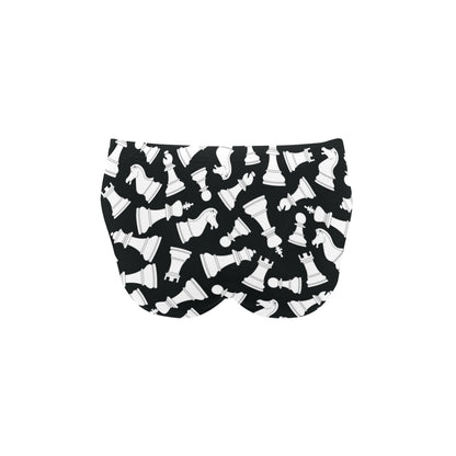 Chess Pattern Print Design 01 Men's Swimming Briefs