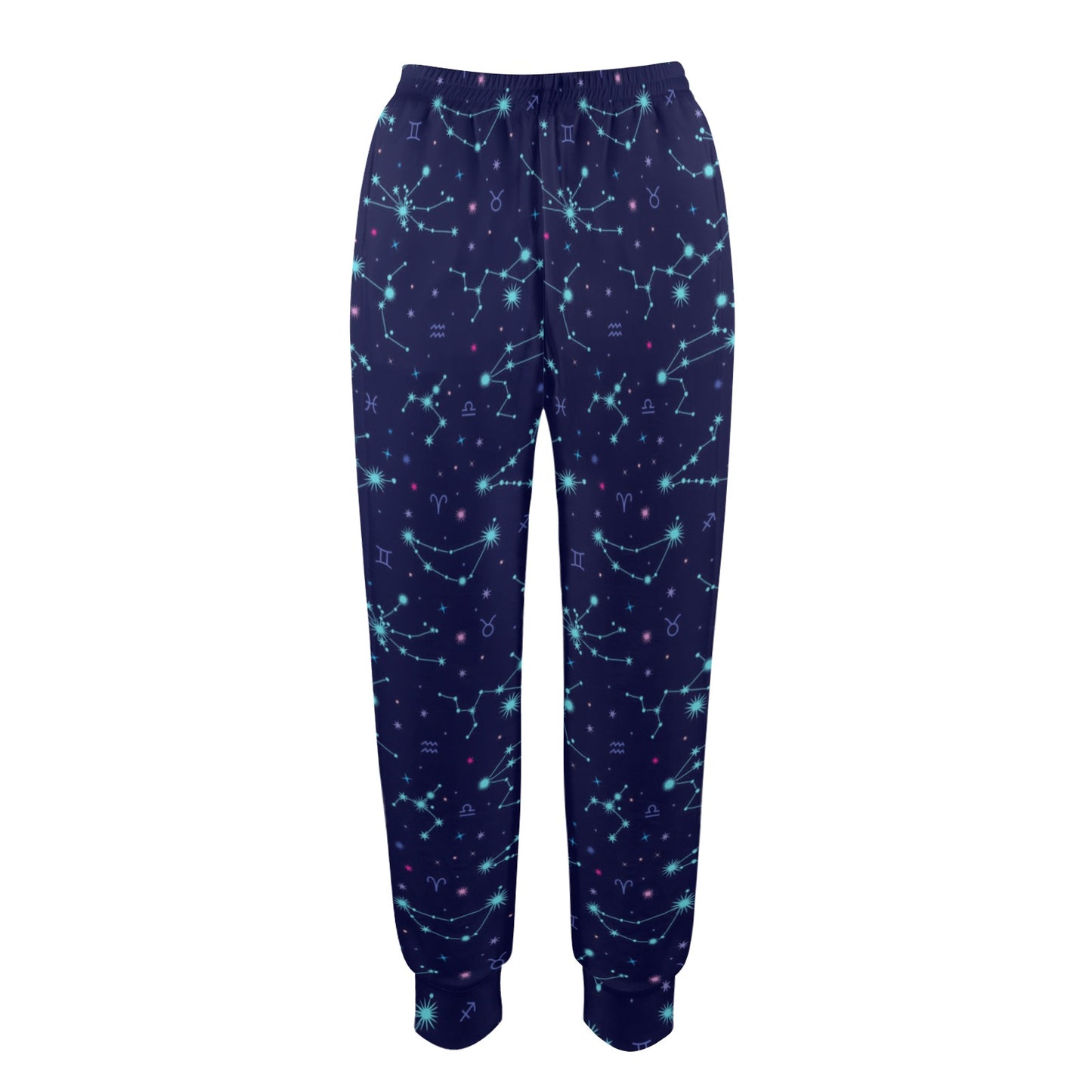 Constellation Pattern Print Design 01 Women's Casual Track Pants