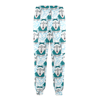 Alaskan Malamute Pattern Print Design 01 Men's Casual Track Pants