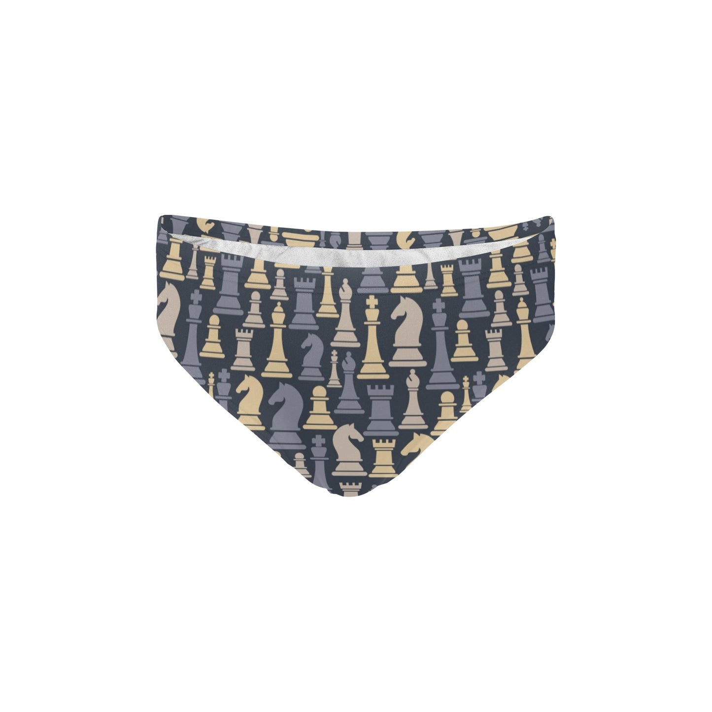 Chess Pattern Print Design 04 Men's Swimming Briefs