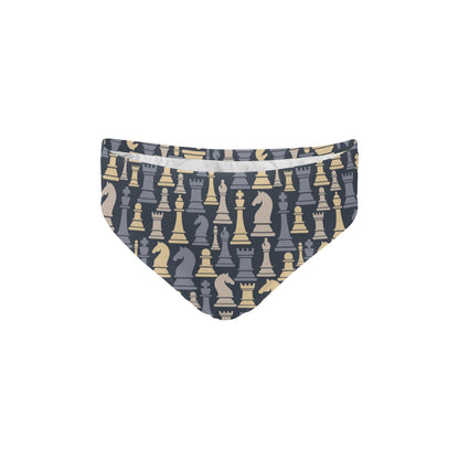 Chess Pattern Print Design 04 Men's Swimming Briefs