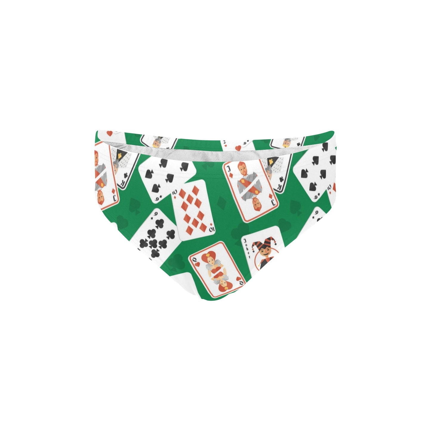 Poker Cards Pattern Print Design A03 Men's Swimming Briefs