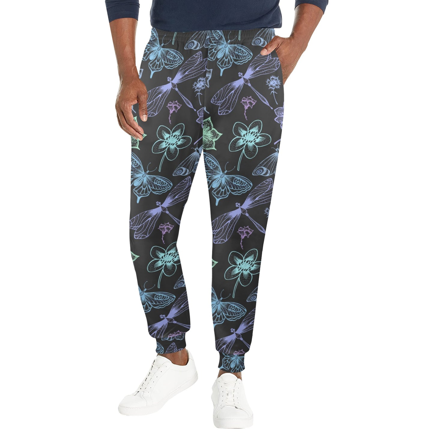 Butterfly Dragonfly Men's Casual Track Pants