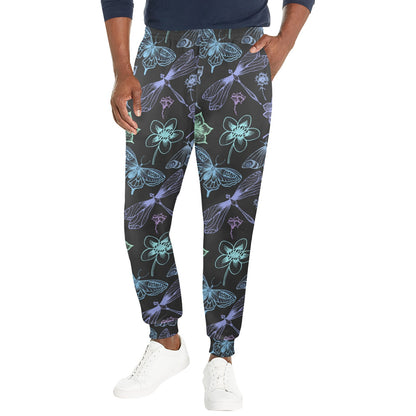 Butterfly Dragonfly Men's Casual Track Pants