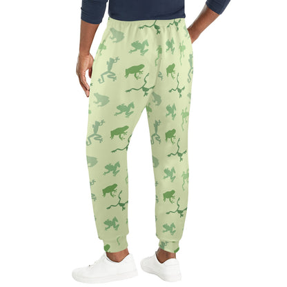 frog Design Print Pattern JJ0231 Men's Casual Track Pants