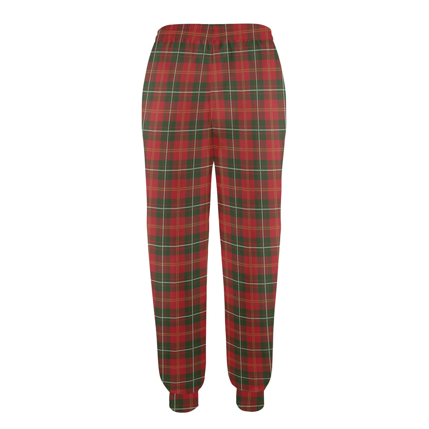 Holiday Tartan Plaid Pattern Women's Casual Track Pants
