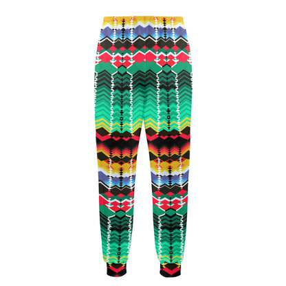 Serape Print Design LKS307 Men's Casual Track Pants