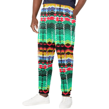 Serape Print Design LKS307 Men's Casual Track Pants