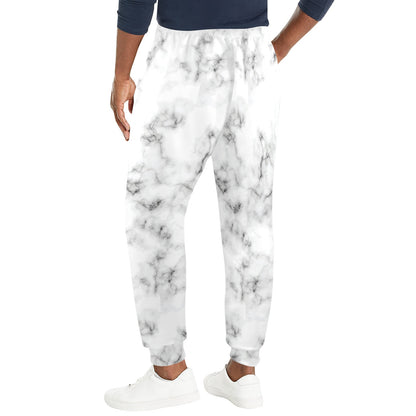 Marble Pattern Print Design 01 Men's Casual Track Pants
