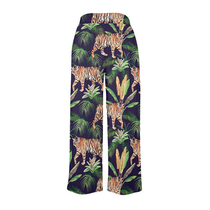 Tiger Jungle Women's Wide Leg Lounge Pants