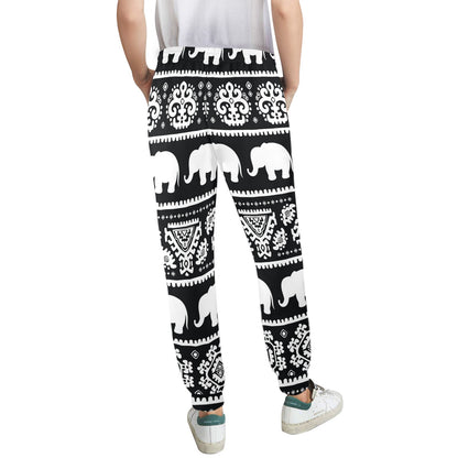 Elephant Pattern Women's Casual Track Pants